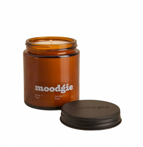 Cotton + Yuzu - Moodgie Soy Candle - 4 oz