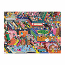 Novel Neighbourhood 1000 Piece Gold Foil Puzzle