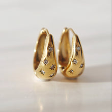 Astrid Constellation Hoop Earrings - Gold