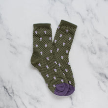 Mini Tulip Socks - Green