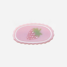 Eco-friendly Acetate Strawberry Hair Clip - Pink