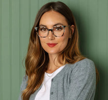 Josephine Blue Light Glasses - Chai Tortoise