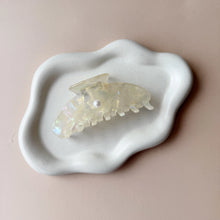 Iridescent Hair Claw with Pearl