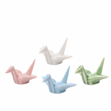 Japanese Origami Crane Chopstick Rest - Assorted Colours (Sold Individually)