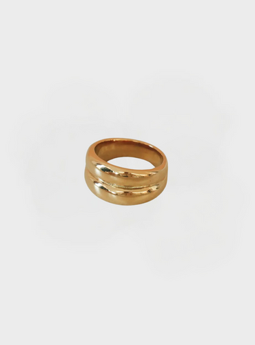 Double Bubble Ring - Gold