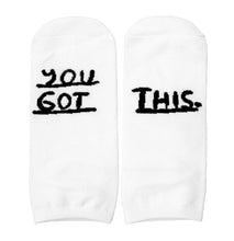 You Got This Socks - White or Black (Assorted Colours)