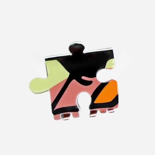 Puzzle Piece Claw Clip - Colour Mix I