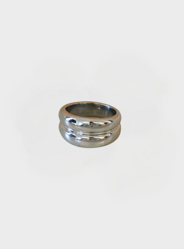 Double Bubble Ring - Silver