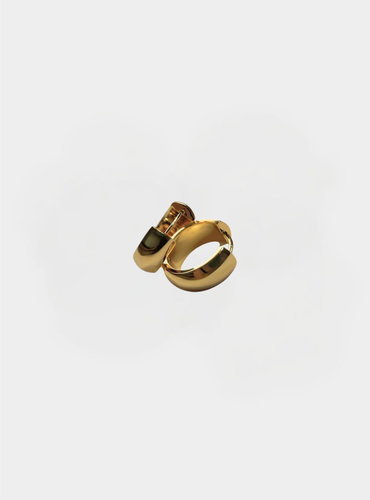 Mini Berlin Hoops - Gold