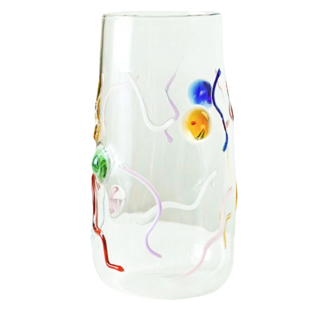 Collette Dot Glass - Multi Colour