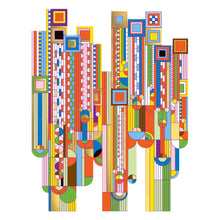Frank Lloyd Wright Saguaro Cactus & Forms 750 Piece Shaped Foil Puzzle