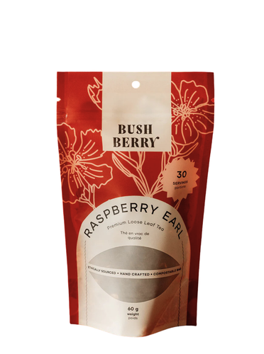 Organic Raspberry Earl Loose Leaf Tea
