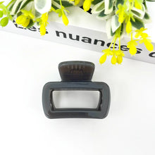 Small Square Hair Claw Clip - Assorted Colours