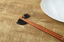 Black Cat Chopstick Rest