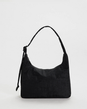 Mini Nylon Shoulder Bag - Black