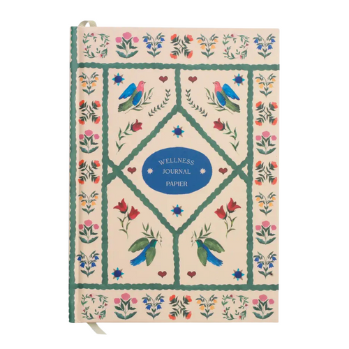 Quilted Daydream Hardcover Guided Wellness Journal