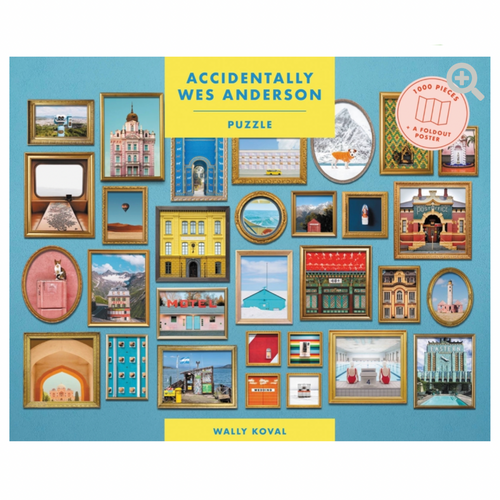 Accidentally Wes Anderson Puzzle: 1000 Piece Puzzle