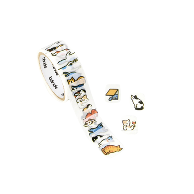 Washi Tape Sticker Roll - Cats Everywhere