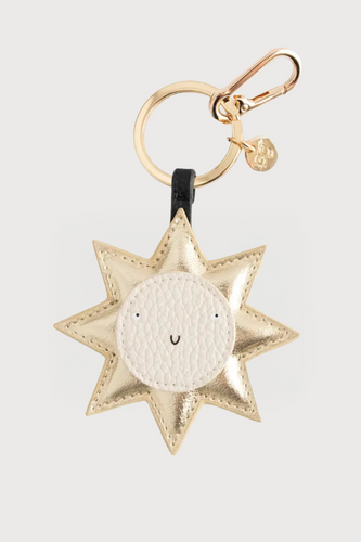 Metallic Sun Bag Charm / Keychain