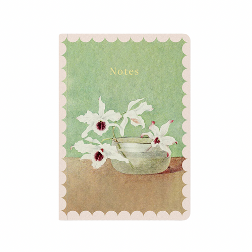 *COMING SOON* White Orchid in Water Perfect Bound Notebook (A6)