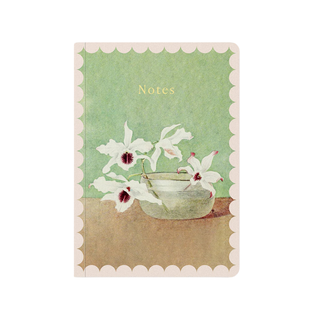 *COMING SOON* White Orchid in Water Perfect Bound Notebook (A6)