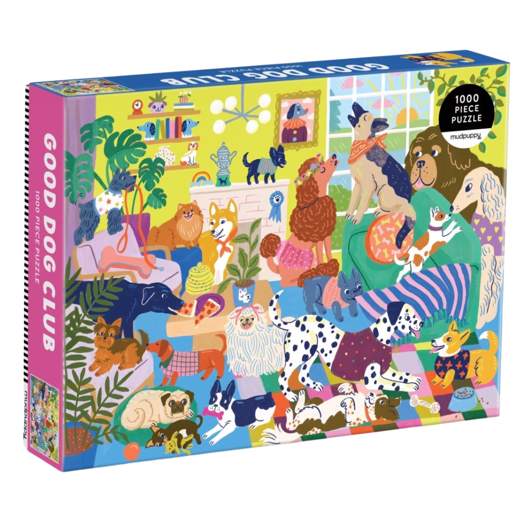 Good Dog Club 1000 Piece Puzzle
