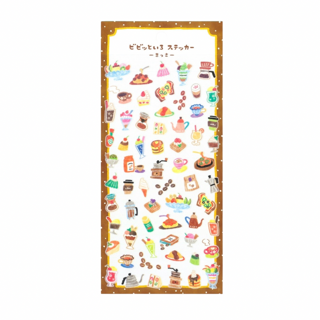 Sticker Sheet - Bibitto Iro - Kissa