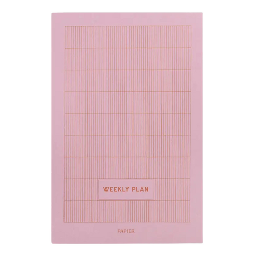 Productivity Undated Weekly List Pad - Pink