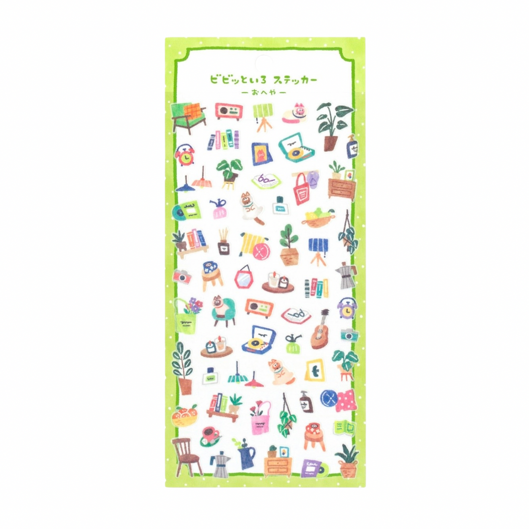 Sticker Sheet - Bibitto Iro - Room