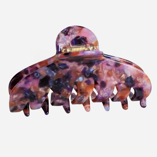 *COMING SOON* Maggie Hair Claw Clip - Plum Mix