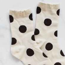 Big Dot Socks - Oatmeal