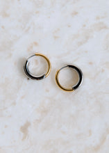 Intermix Hoop Earrings - Gold/Silver