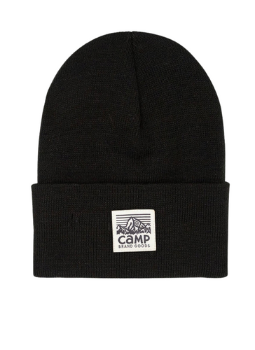 Camp Brand Goods Heritage Logo Toque - Black