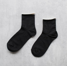 Roll Up Confetti Casual Socks - Black