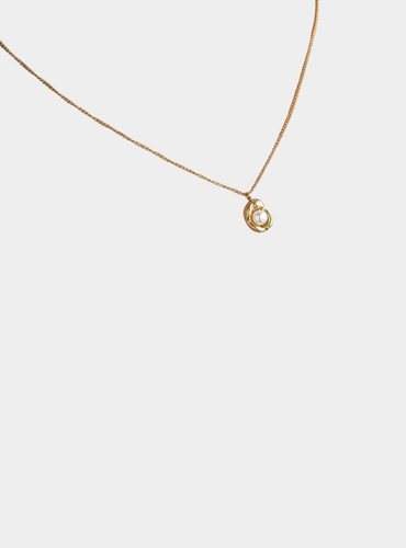 Oyster Pearl Necklace - Gold