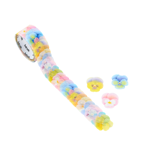 Washi Tape Sticker Roll - Pansy