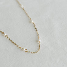 Maren Pearl Necklace - Gold