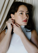 Lydia Hoop Earrings - Silver