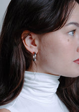 Lydia Hoop Earrings - Silver