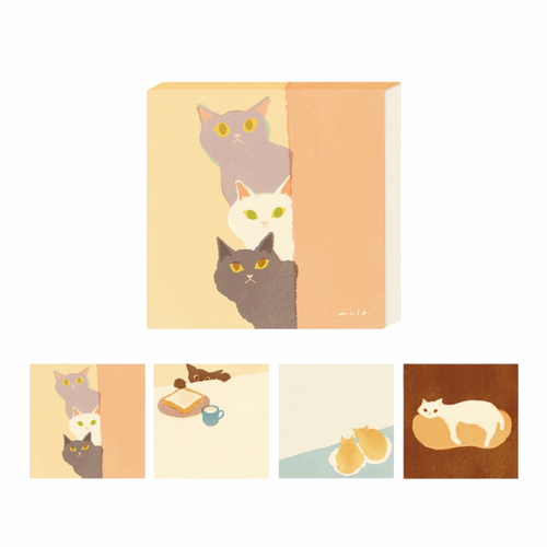 Block Memo Pad - Cat I