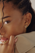 Maeve Swirl Earrings - Gold