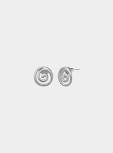 Maeve Swirl Earrings - Silver