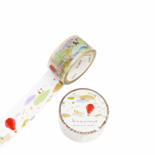 Washi Tape - Miki Tamura Kumonoue Clear 20mm