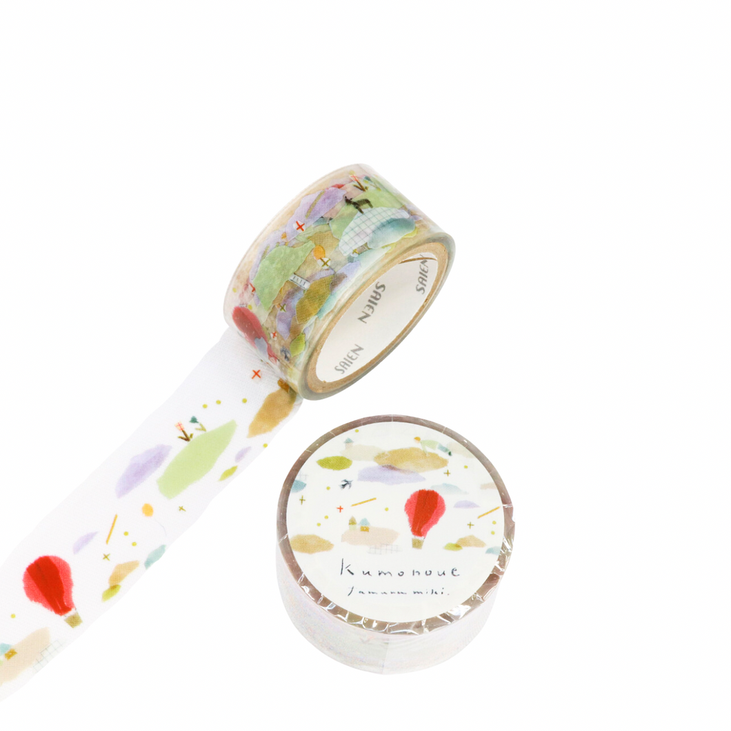 Washi Tape - Miki Tamura Kumonoue Clear 20mm