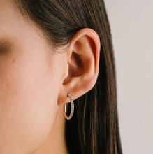 Waterproof Evie 20mm Hoop Earrings - Silver