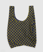 Baggu Bag - Pear Navy Check