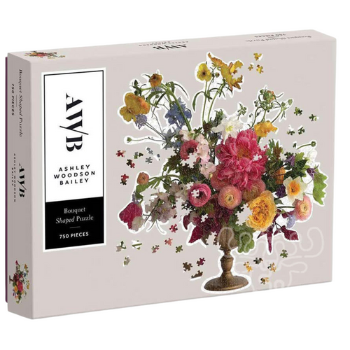 Ashley Woodson Bailey Bouquet Shaped 750 Piece Puzzle