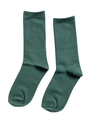 Cozy Crew Socks - Eucalyptus