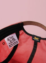 5 Panel Cap - Red Waxed Cotton Canvas