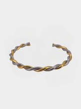 Twist Cuff Bracelet - Gold/Silver